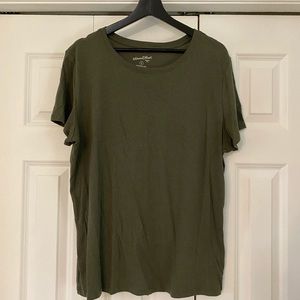 Olive green t shirt